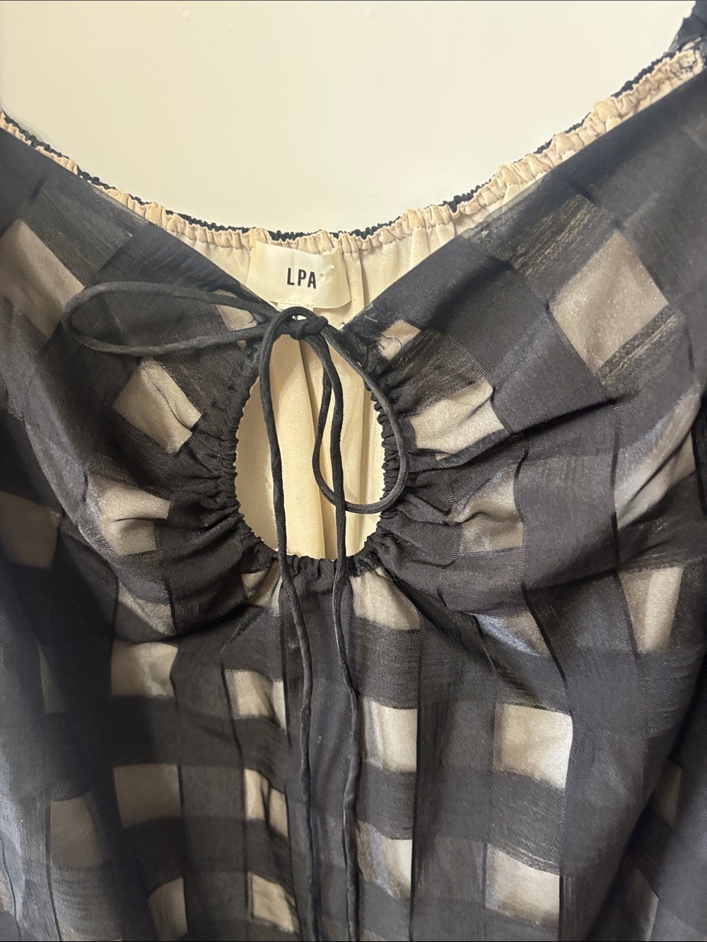 LPA Rachel Mini Dress Size Medium - Picture 3 of 7